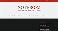 Desktop Screenshot of noteboom.com